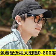 Peng Xiaoxiang Sunglasses Myopia Male Fancy Ins Blush Sunset Brown Jackson Wang Sun Glasses Female Degree