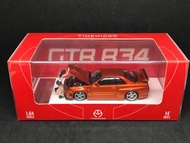Time Micro TM 1:64 合金模型 Nissan Skyline GTR R34