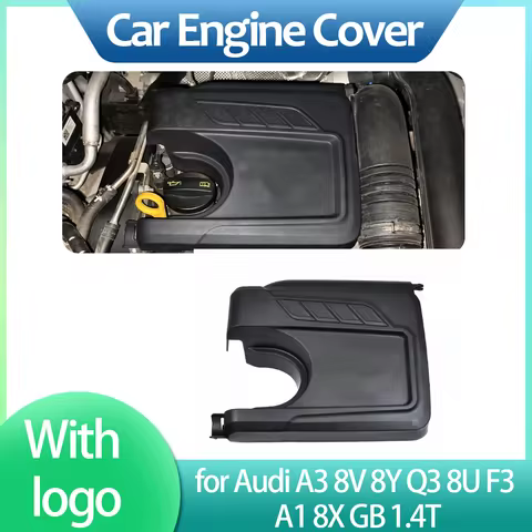 Car Engine Cover for Audi A3 8V 8Y Q3 8U F3 A1 8X GB 1.4T Hood Insulation Protect Cotton Soundproof 