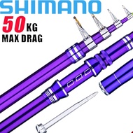 2025 NEW Telescopic Rod Casting Rod Spinning Rod Joran Pancing Spinning Fishing Rod Sea Fishing Pole