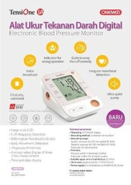 Alat Ukur Tekanan Darah Digital TensiOne - Alat Ukur Tensi Limited