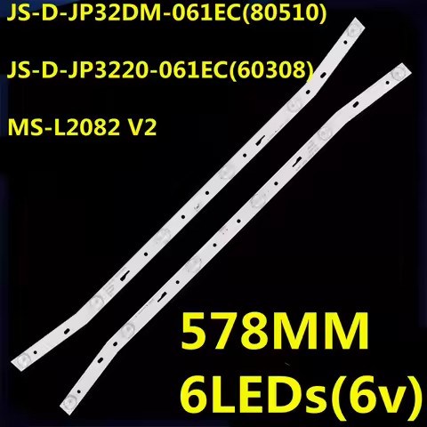 10PCS LED Strip For Mc-20a/3210G MS-L1220 V2 JS-D-JP3220-061EC AKTV3222 AKTV3212 AKTV3216 ST3151A04 
