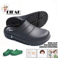 EIFAK 👨‍🍳👨‍🍳 Shoes for Crews รองเท้าเชฟตี้ /รองเท้าเชฟ /รองเท้าเซฟตี้ผู้หญิง/kitchen Shoes for Men/ Chef Cook Shoes /safety Shoes/รองเท้า Safety เบาๆ/work Shoes Men Clogs รองเท้าเชฟกันน้ำคุณภาพสูงกันลื่น,รองเท้าทำงานห้องครัวกันน้ำมันรองเท้าสำหรับเชฟ