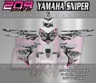 Yamaha sniper 150 full body decals