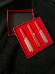 Giorgio Armani GA 亞曼尼 限量 口紅  唇釉 三入迷你唇彩組