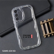 CASE SAMSUNG A34 5G SOFT CASE MELTING WAVY CHROME CASE G01 SAMSUNG A34 5G