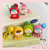 GANTUNGAN Nest Kids Cute Fruit Keychain for Babies Can Be Used as a Bag Keychain