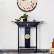 Modern Minimalist New Chinese Style Console Tables Lobby Entrance Cabinet Table Altar Narrow Console Table Wall Table Altar Y3DM