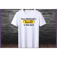 Premium Cotton Best Ramly Burger Men T shirt 100% Cotton Baju Tshirt