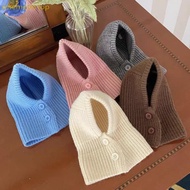 Onemetertop Pet Cat Dog Knitted Hat Cozy Soft Knit Hooded Scarf Essential Pet Warm Hat Winter Dog'S 