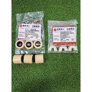 SYM EVO250I (22121-RB1-001) WEIGHT ROLLER COMP 6PCS(18G)+(22132-HMA-000) SLIDE PIECE SET 3PCS