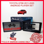 TOYOTA GT86 2011-2020 SOUNDSTREAM 9" ANDROID PLAYER (F.O.C ANDROID CASING)
