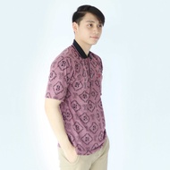 Liso wear - Kaos kerah pria | kaos korea Spandex TL saku motip full print | kaos polo batik kode 03