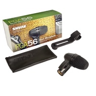 SHURE PGA56-Lc Cardioid Dynamic Snare/Tom Microphone PGA56 PGA-56 PGA-56LC