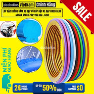 Lốp Đặc Không Săm Xe Đạp Chọn Màu – Vỏ Lốp Đặc Xe Đạp Fixed Gear Single Speed 700*23C (23 - 622) Chí