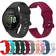 20mm Silicone Watch Band for Garmin Vivoactive 5 3 3t Strap Venu 2 Plus SQ 2 Forerunner 165 Music 64