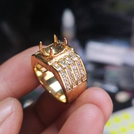 ring Alpaka super bertabur zircon