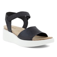 ECCO รองเท้าส้นเตารีดผู้หญิง รุ่น FLOWT WEDGE CORK WOMENS SANDAL