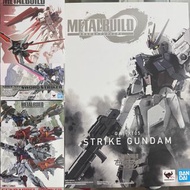 全套5盒 二手不議價 魂限 Bandai METAL BUILD Gundam Seed Strike 突擊高達 Aile Striker Sword Launcher Gunbarrel