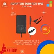 Microsoft Surface Pro 6 7 Charger Adapter 15VOriginal 4A - 60 WATT