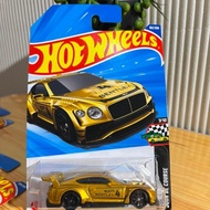 Hot Wheels Regular Bentley Continental Gold