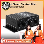 Lepy Hi-Fi Mini Stereo Car Amplifier Treble Bass Booster - AK-170