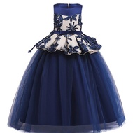 Summer Teenage Girl Party Dress Kids Girls Dress Princess Dress Gaun Budak Perempuan Labuh Baju Raya