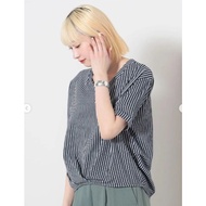 Beams Stripes Top Japan Blouse