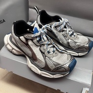 BALENCIAGA 3XL 44號 藍銀