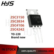 10Pcs 2SC3150 2SC3834 2SC4106 2SC4242 C3150 C3834 C4106 C4242 TO-220 NPN power Transistor  mos in st