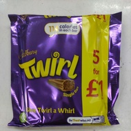 Cadbury Twirl 5 bars (107.5gram)