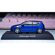[Ready Stock 1] Jingshang KY Volkswagen Golf Golf R MK7 Spikai Blue 1/64 Card Box Complete Products 