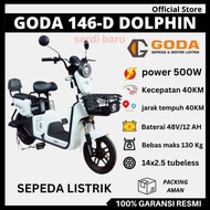 SEPEDA LISTRIK GODA 146-D GOLDEN DOLPHIN, SEPEDA LISTRIK MURAH GODA