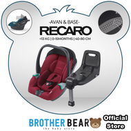 【PREMIUM RETAILER】 Recaro Avan Car Seat (Max. 15 months)/ I-Size Base 2 Years Warranty | BROTHER BEAR®