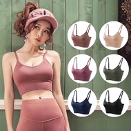 【Dobetters】Woman Push Up Bra Sport Yoga Bra Seamless Bra Yoga/Sport/Fitness