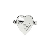 Gujia GUCCi GUCCi Trademark Series Heart Ring 925 Silver Female Girlfriend Gift