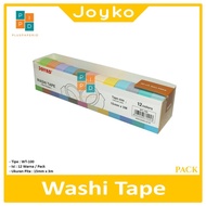 NU373 JOYKO Washi Tape WT-100 Lakban Pita Perekat - Set