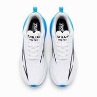 White running shoes white blue running shoes
