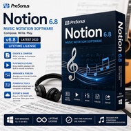 🔥 PreSonus Notion v6.8 Latest 2023 Lifetime For Windows | Music Notation Software