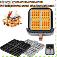 HSHELAA 1pcs Air Fryer Waffle Maker, Reusable Silicone Waffle Baking Mold, Square Waffle Mould for N