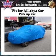 4x4 car Pick Up Car Cover (Blue / Silver Colour) Sun hilux navara ford ranger triton d-max (selimut kereta)