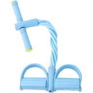 Multifunctional Resistance Band，with Handle/The latex elastic tube of the pedal，Suitable for yoga/Fi