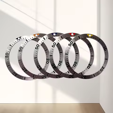 38mm Flat Stainless Steel Bezel Insert Ring Fits SKX007 SKX009 SRPD SBBN015 SKZ209 SKZ211 Men Watch 