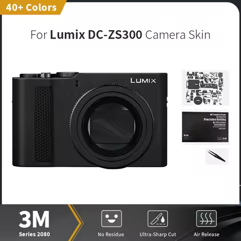 For Lumix DC-ZS300 Skin Panasonic Lumix DC-ZS300 Camera Sticker Scratch-resistant protective film fu