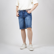 DP | Slim Fit Splash Blue Short Jeans - DHPJ11001