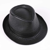 NURDOM Genuine Leather Fedora Hat/ Fedora Hat for Women, Men, Lightweight & Comfortable to Wear