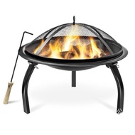 Barbecue Grill Fire Basin Barbecue Grill BBQ Folding Feet 70cm Factory Direct Sales Heater Charcoal 