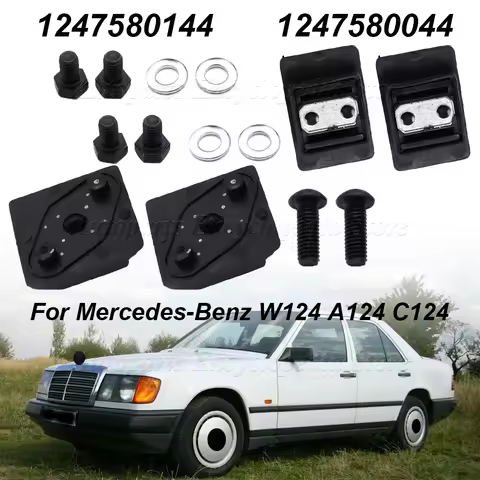 For Mercedes-Benz W124 A124 C124 S124 1247580144 Auto Parts 4PCS Car Rear Trunk Stop Buffers A124758