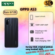 Oppo A53 Ram 6/128 Garansi resmi 1 tahun