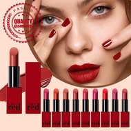 Vibely Matte Matte Lipstick Velvet Red Lip Lipstick Red Chinese Positive Lipstick Red P7o0